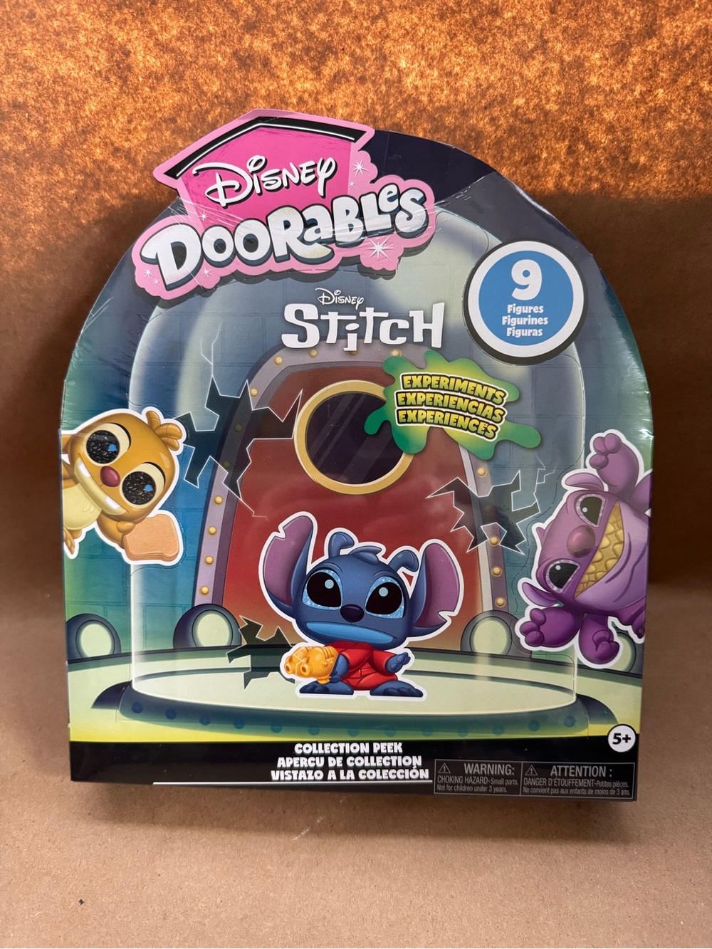 NIB Disney Doorables Stitch Experiments Collection Peek - 9 Figures